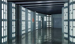 Corridor Star Wars Background Star Wars Room Star Wars Death Star