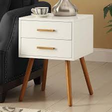 Convenience Concepts Oslo 2 Drawer End Table Multiple Colors Walmart Com In 2020 Convenience Concepts Modern Console Tables End Tables