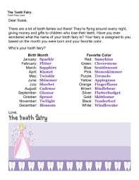 Sample Letter From The Tooth Fairy Tooth Fairy Names Tooth Fairy Fairy Names