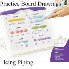 The icing sheet will have either no taste or a slight vanilla flavor. 23 Sheet Cake Decorating Practice Board Icing Drawing Paper Sugarcraft Mould New 3 17 Picclick Uk