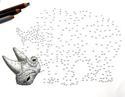 Who cares if whatever adds up to whatever. Rhino Extreme Dot To Dot Pdf Activity And Coloring Page Etsy