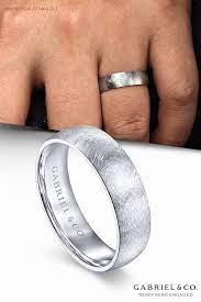 14k White Gold 6mm Diamond Brushed Finish Men S Wedding Band Mens Wedding Bands Brushed Mens Wedding Bands Unique Bands