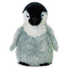 These flightless animals live on the antarctic ice and in the frigid surrounding waters. Aurora Flopsies Baby Emperor Penguin 12764 19cm