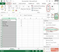 Set a row to a specific height. How To Autofit Row Height Column In Ms Excel 2013