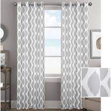 Better Homes And Gardens Ikat Diamonds Curtain Panel Walmart Com Panel Curtains Curtains Living Room Curtains