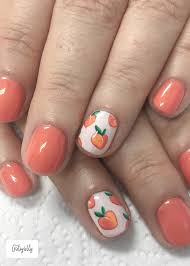 Best peach nail design ideas. 18 Fall Nail Designs And Colors 2018 April Golightly