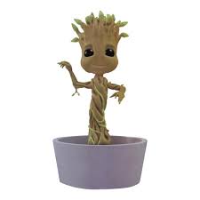 Guardians Of The Galaxy Dancing Baby Groot Solar Powered Bobble Head