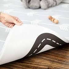 Baby Care Play Mat Haute Collection Large Nordic Trails Morning Fog W Arrows Play Mat For Infants Non Toxic Baby Rug Cushioned Baby Mat Waterproof Playmat Reversible Pricepulse