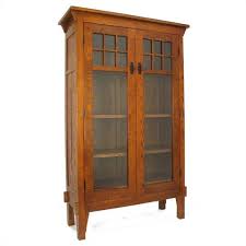Wayborn 4 Shelf Barrister Bookcase In Oak Walmart Com Walmart Com
