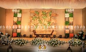 Scenario Wedding Planner Scenario Wedding Planner Traditional Wedding Decor Reception Stage Decor Wedding Stage Decorations