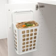 Plastic bags cause damage to the recycling facility machines. Variera Waste Bin White 10 L Ikea