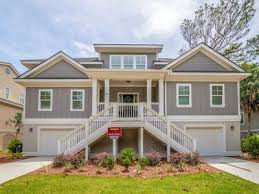 Brand New 7 Bedroom 6 Full 2 Half Bath 4th Row Ocean With Pool And Hot Tub House Rental Island Vacation Rentals House