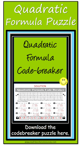 Quadratic Formula Activity Quadratics Quadratic Formula Quadratic Equations Activities