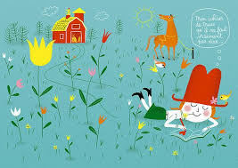 мультик от тини лав для детей 3 12 мес Carnet Secret Whimsical Illustration French Illustration Horse Illustration