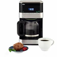 Braun brew sense drip coffee maker, black. Braun Brewsense 12 Cup Drip Coffee Maker With Brew Strength Selector And Glass Carafe Reviews Wayfair