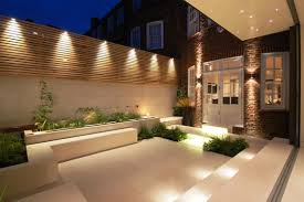 It will be perfect, especially if you have a wide front door area. Minimalist Garden Lighting Ideas Courtyard Gardens Design Small Courtyard Gardens Modern Garden Lighting