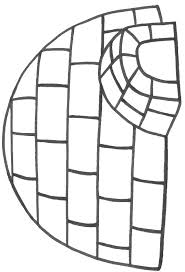 Igloo place where eskimo take shelter coloring pages : Igloo Coloring Pages