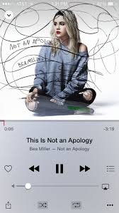 Loading your boombox up with something from our collection of apology songs couldn't hurt! Day 15 A Song That Describes Me Not An Apology By Bea Miller Songs That Describe Me Bea Miller Songs