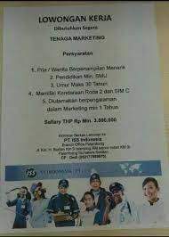 Iss indonesiabatam branch and obtained from related literature and can support as well as useful for. Lowongan Kerja Terbaru Iss