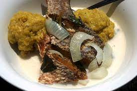 Local fruits and certain vegetables are quite common. Hudut And Sere Recipe
