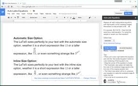Finding unwanted blank pages in your google docs happens sometimes, especially when working with documents that originated from another source. Auto Latex Equations Google Workspace Marketplace
