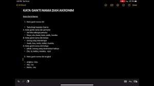 Seniman bujan lapok screentest aziz. Kata Ganti Nama Dan Akronim Tingkatan 2 Youtube