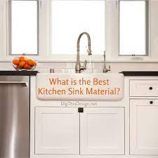 Apron sinks are prone to dripping, as there is only a narrow barrier between the sink and the floor. What Is The Best Kitchen Sink Material Dig This Design