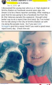 Yesterday, we lost Smiths Station's mayor. He was not only a mayor. But he  was a husband, a father, a public servant, a pastor, a store manager, a  friend, and someone who