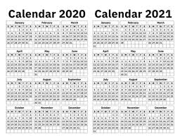 2020 2021 Calendar