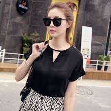 Camisa De Seda Feminina Manga Curta Camisas Femininas Manga Curta De Seda Pesquisa Google Ideias Fashion Roupas Blusas Femininas