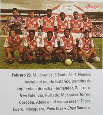 12 matches ended in a draw. Vamos Leon Auf Twitter 28 Anos De Hacer Historia El 23 De Febrero De 1992 Santa Fe Derrotaba 7 3 A Millonarios En La Primera Fecha Del Torneo Este Duelo Se Convirtio En