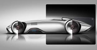 From Sketch To Prototype The Mercedes Benz Eq Silver Arrow Concept Yanko Design Mercedes Concept Car Design Sketch Concept Car Design