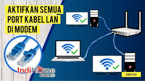 Kamu bisa ganti kata sandi modem huawei semua tipe utamananya tipe hg8245a dan hg8245h indihome melaui perangkat hp/smartphone atau laptop/pc. Cara Mengaktifkan Semua Port Kabel Lan Modem Telkom Indihome Rindi Tech