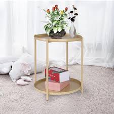 Add to cart quick view. Customer Favorite Blukids Tray Metal End Table Sofa Table Small Round Side Tables Anti Rust And Waterproof Outdoor Indoor Snack Table Accent Coffee Table I Ë†hi 20 28 Xi Ë†di 16 5 I Ë†yelloei Accuweather Shop