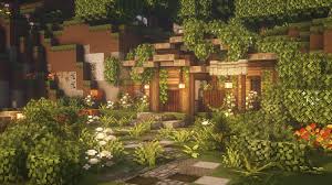 Step 1 step 1 never use block shapes (squares, rectangles and the like). Youxie S Mineblr Minecraft Hillside House Watch Me Build It On