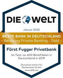 Banken für privatkunden oder geschäftskunden. Die Beste Bank Deutschlands Furst Fugger Privatbank