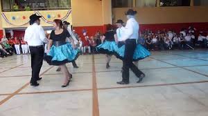 In the us, a traditional dance in which four pairs of dancers dance together 2. Rockin Family S Square Dance Demonstration Youtube