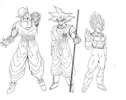 Ahab Piccolo Goku E Vegeta Dragonball Dragonballz Dragonballgt Dragonballsuper Dbz Goku Vegeta Trunks Dragon Ball Z Ball Drawing Dragon Ball Super