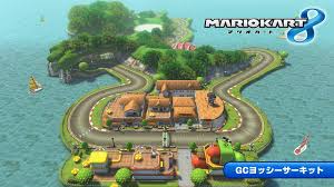 Unlock by winning a gold trophy in 100cc star cup. Yoshi Circuit From Double Dash Makes A Comeback In November S Mario Kart 8 Zelda Themed Dlc Pack Nintendo Life