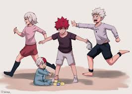 As shoto, natsuo, and fuyumi were out at a cafe, they heard something in a nearby alley and decided to check it out. Fuyumi Todoroki Shoto Todoroki Toya Todoroki Natsuo Todoroki My Hero My Hero Academia Memes My Hero Academia Episodes