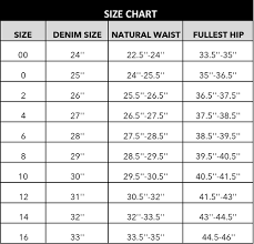 With this chart you can find your us clothes size, when you have your measurements in inches or centimeters. Size Chart Liverpool Jeans Size Chart Liverpool Jeans Clothing Descriptions