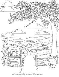 Harvest coloring pages for adults. Coloring Pages For Kids By Mr Adron Printable Autumn Harvest Coloring Picture With Farm And A Fall Coloring Pages Apple Coloring Pages Harvest Coloring Pages