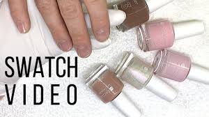 No scrubbing, soaking, or scrapping needed! Swatching Dazzle Dry Nude And Pink Colors A Topper Youtube