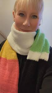 Did my first Sushi Scarf by Kaitlin McBride