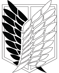 Survey Corps Logo Ide Tato Gambar Seni 2d