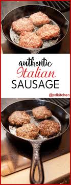 Authentic Italian Sausage Don T Buy Italian Sausage For A Recipe Make It This Authentic Fennel Recipes Fennel Sausage Recipe Pork Breakfast Sausage Recipes