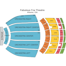 fox theatre atlanta atlanta tickets schedule seating