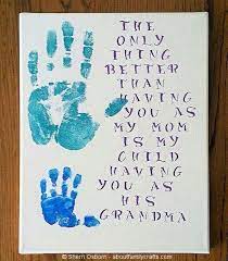 Home decor sign for grandma mother s day t. Mother S Day Gift Ideas Handprint Canvas Diy Mothers Day Crafts For Grandma Diy Gifts For Mom For Ch My Gifts List Leading Gifts Inspiration Magazine Gift Ideas For