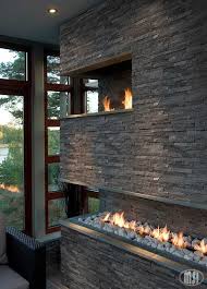Coal Canyon Stacked Stone Panels Room Scene Stacked Stone Fireplaces Stone Wall Design Reface Fireplace