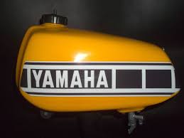 Plastic gas tanks are light and allow you to minimize the weight of your bike. 1980 Yamaha Yz 125g Oem Gas Tank Very Nice Shape Ahrma Vintage Motocross Vintage Motocross Gas Tanks Yamaha